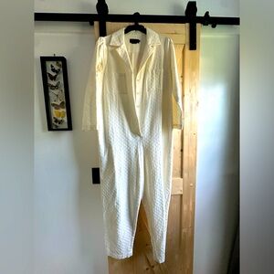 HATCH Maternity jumpsuit in cream!